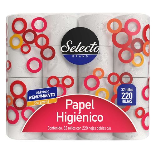 Papel Higiénico Selecto Brand 32 Rollos