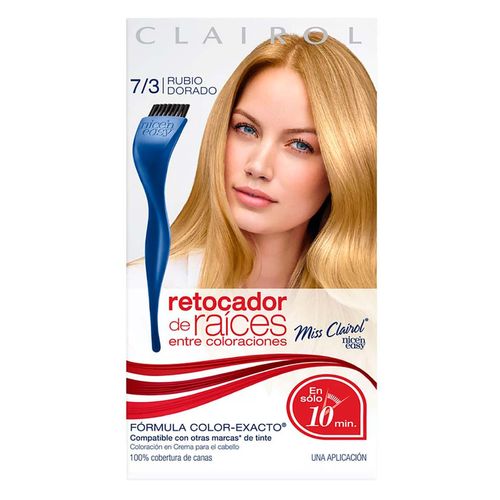 Tinte Retoque de Raíz Permanente Miss Clairol 73 Rubio Dorado