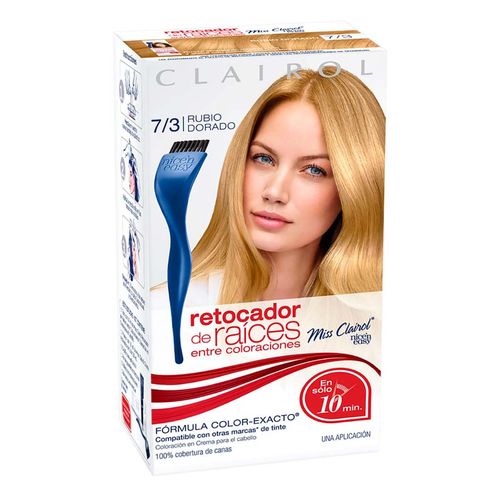 Tinte Retoque de Raíz Permanente Miss Clairol 73 Rubio Dorado