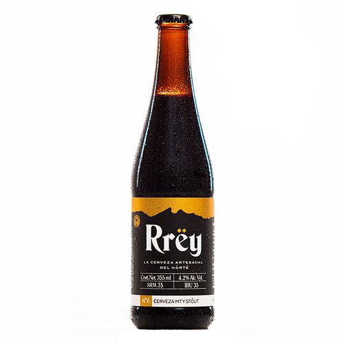 Cerveza Rrëy Estilo Monterrëy Stout 355 ml