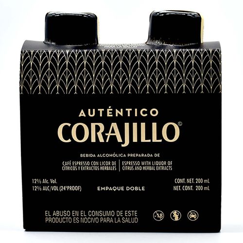 Carajillo Autentico Corajillo Original 2 Pack 200ml