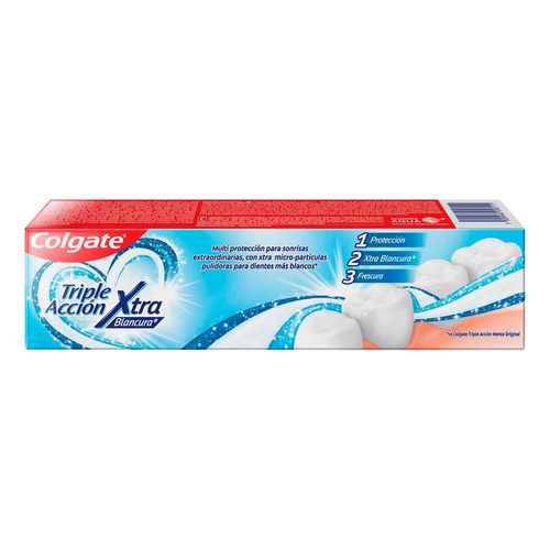 Pasta Dental Colgate Triple Acción Xtra Blancura 125ml