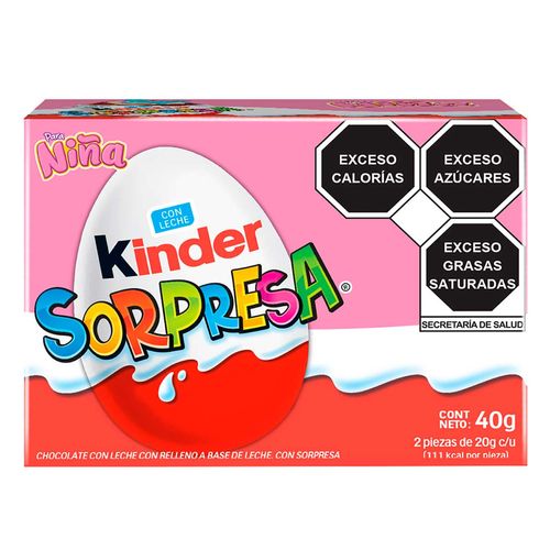Chocolate Kinder Sopresa Niña 40g