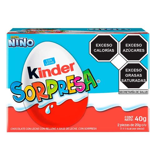 Chocolate Kinder Sopresa Niño 40g