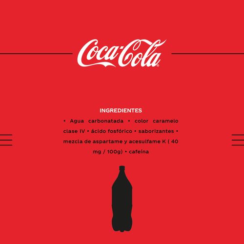 Refresco Coca-Cola Sin Azúcar 2.5L