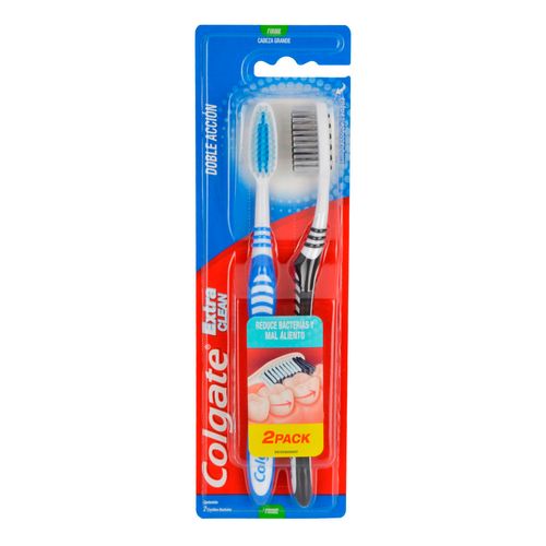 Cepillo de Dientes Colgate Extra Clean 2 Cepillos