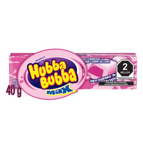 Goma De Marcar Hubba Bubba Max 5's 40g