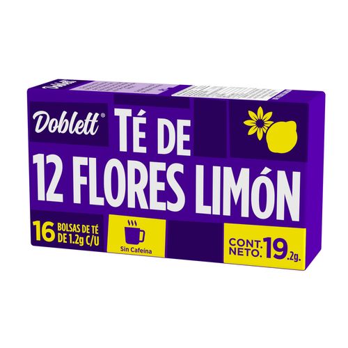 Té Doblett 12 Flores Limón 19.2 g