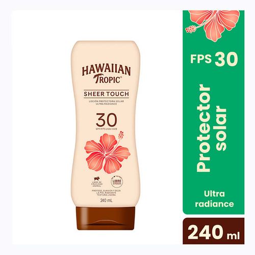 Protector Solar Hawaiian Tropic Sheer Touch 30 FPS Loción 240ml