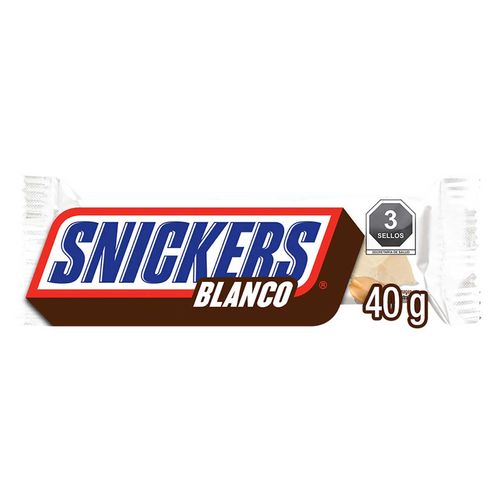 Snickers White Barra de Chocolate con Blanco 40g