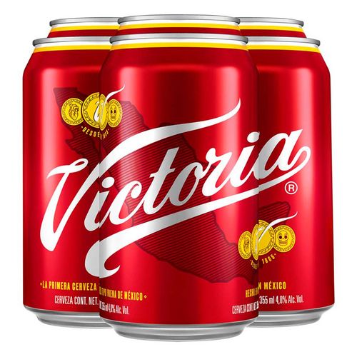 Cerveza Victoria 6 Pack Lata 355ml