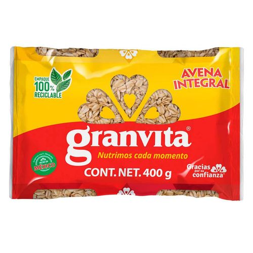 Avena Granvita Hojuela Tradicional en Bolsa 400g