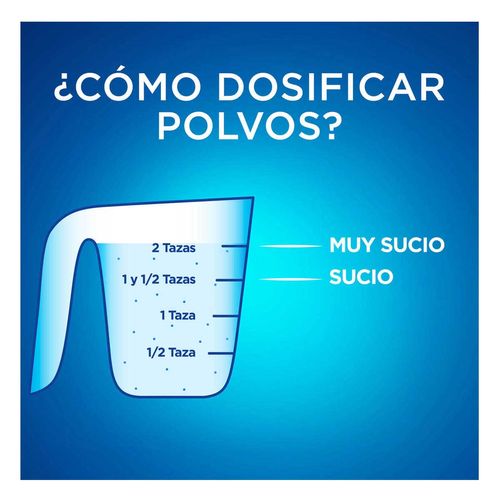 Detergente en Polvo Ariel Poder y Cuidado 750g