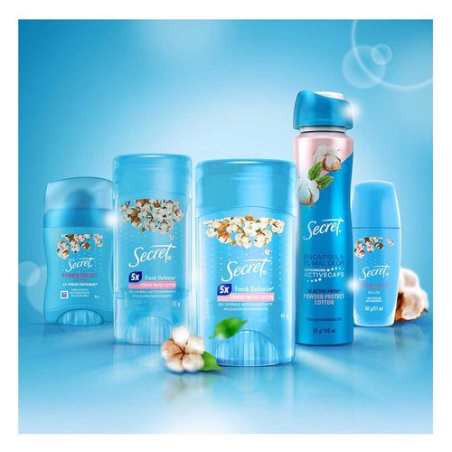Antitranspirante en Gel Powder Protect Cotton 45g