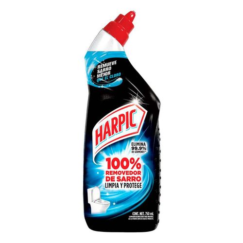 Limpiador de Baños Líquido Harpic Azul Quita Sarro 750ml