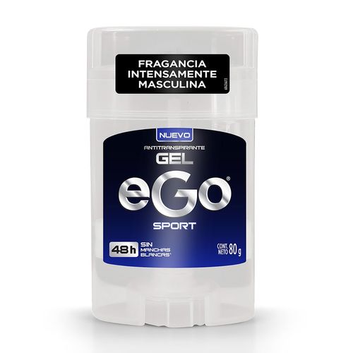 Antitranspirante en Gel eGo Sport Hombre 80g