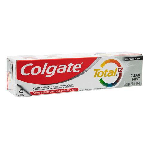 Pasta Dental Colgate Total 12 Clean Mint 150ml