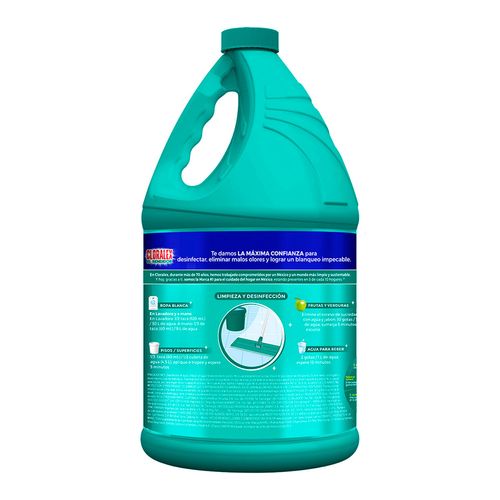 Blanqueador Líquido Cloralex El Rendidor 3.75L