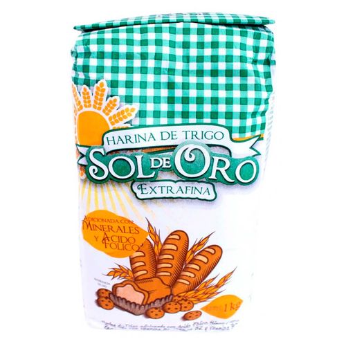 Harina de Trigo Sol de Oro 1kg