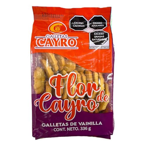 Galleta Romyc Cayro Flor Vainilla 336g