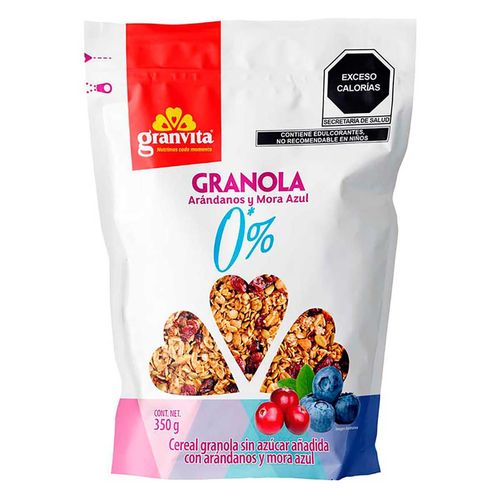 Granola Granvita 0% azúcar Arándanos 350g