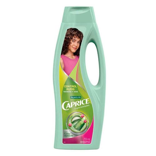 Shampoo Caprice Especialidades Rizos Definidos Con Keratina y Aloe 750ml