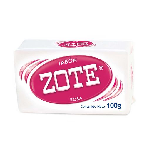 Jabon Lavanderia Zote Rosa 100 Gramos