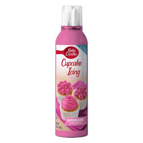 Betún para Cupcake Betty Crocker Rosa 238g