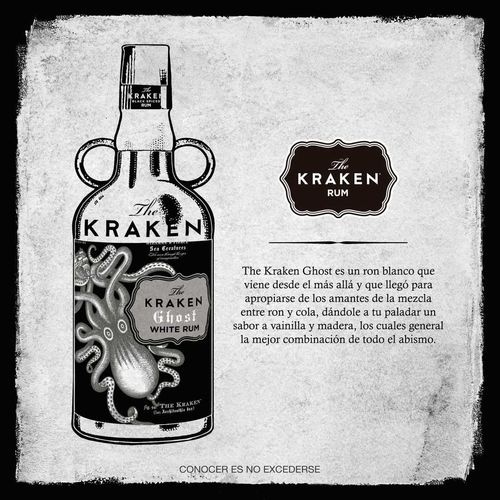 Ron Blanco Kraken Ghost 750 ml