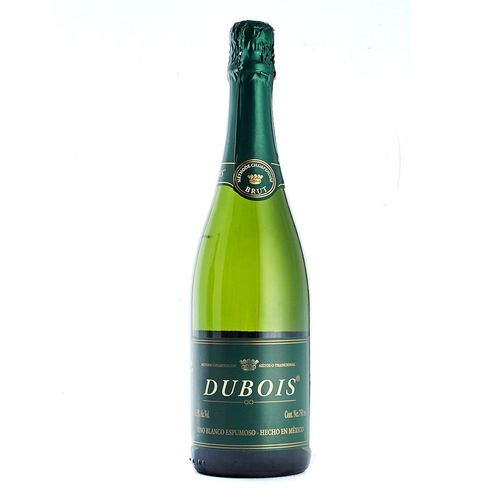 Vino Blanco Espumoso Mexicano Dubois Brut 750ml