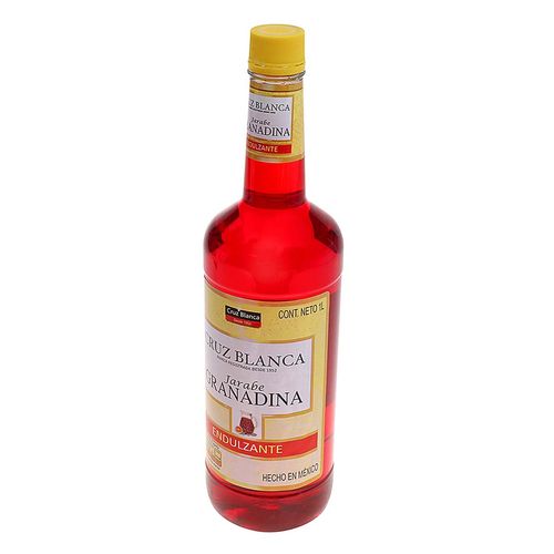 Vino Generoso Mexicano Tradicional Cruz Blanca de Jarabe Granadina1L