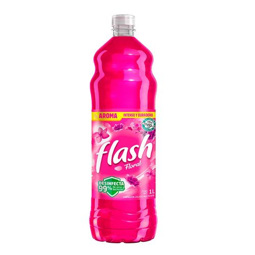 Limpiador Multiusos Flash Líquido Aroma Floral 1L