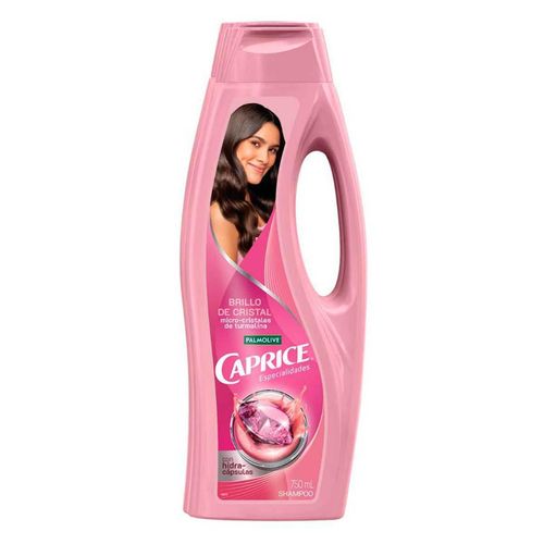 Shampoo Caprice Brillo de Cristal Con Turmalina e Hidra-Cápsulas 750ml