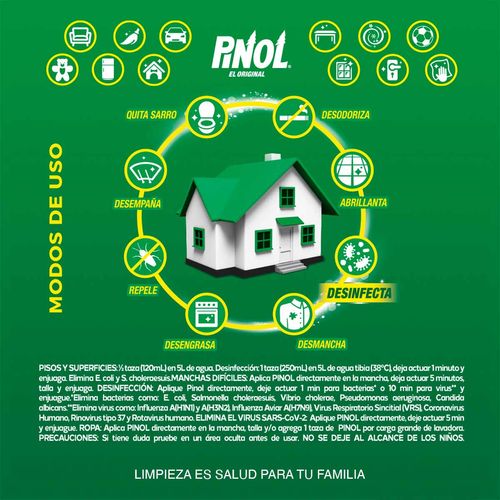 Limpiador Multiusos Líquido Pinol El Original 5.1L