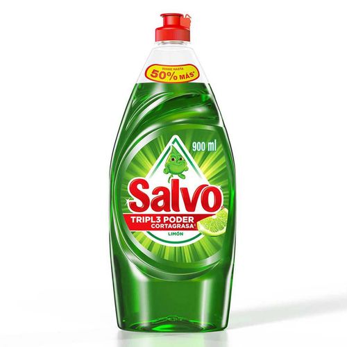 Lavatrastes Salvo Limón 900ml