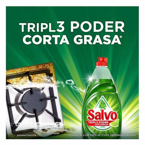 Lavatrastes Salvo Limón 900ml