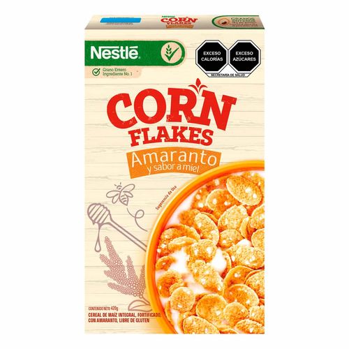 Cereal Nestlé Corn Flakes Amaranto y Miel 420g