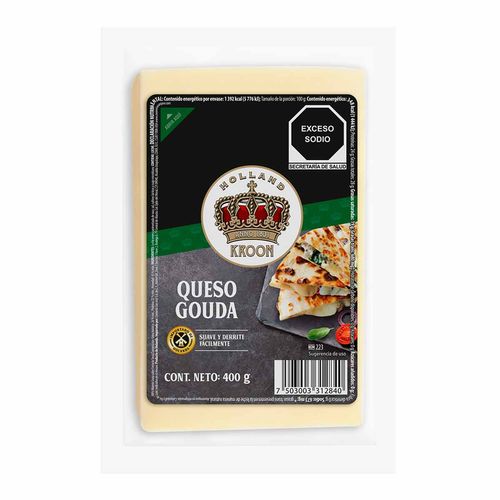 Queso Kroon Gouda bloque 400g