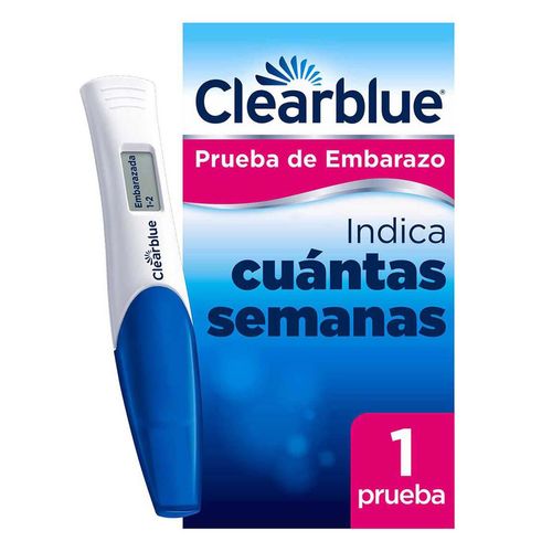 Prueba de Embarazo Clearblue Indicador de Semanas 1 Unidad