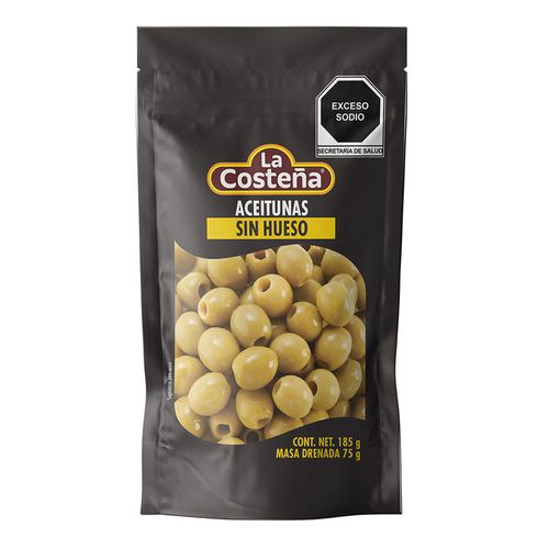 Aceitunas La Costeña sin Hueso 185g