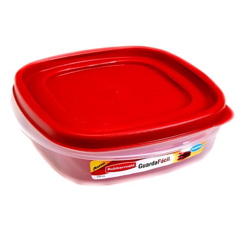 Hermético Rubbermaid 710ml Plástico Cuadrado