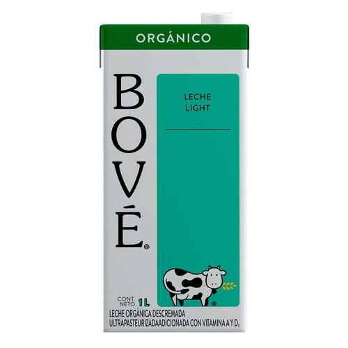 Leche Bové Descremada Organica 1L