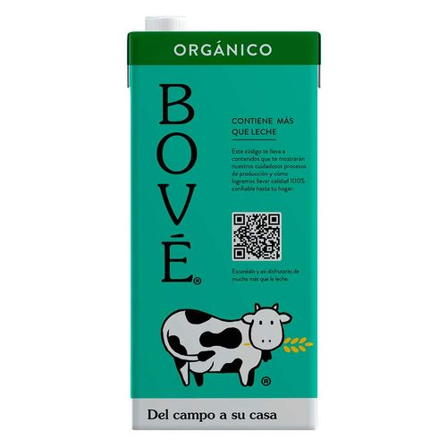 Leche Bové Descremada Organica 1L