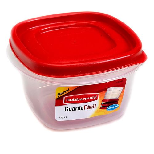 Hermético Rubbermaid 473ml Plástico Cuadrado