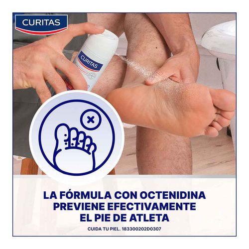Desodorante para Pies en Aerosol Curitas Foot Defense 150ml