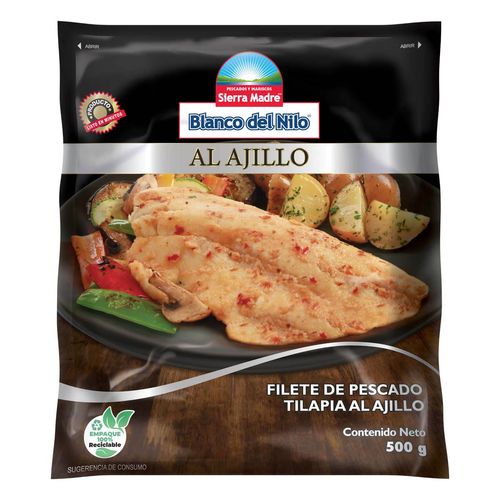 Filete de Pescado al Ajillo Sierra Madre 500g