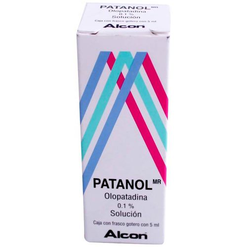 Solución Oftálmica Patanol 0.1% Frasco Gotero con 5ml