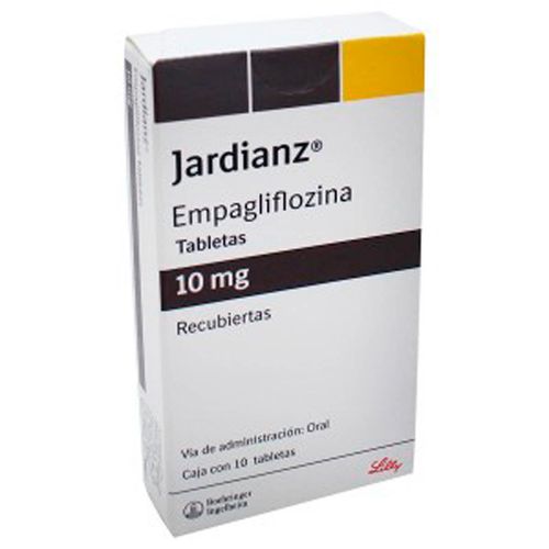 Tabletas Recubiertas Jardianz 10mg Caja con 10 Tabletas