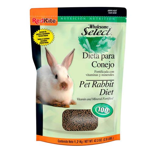 Alimento para Conejo RedKite Fortificado 1.2kg