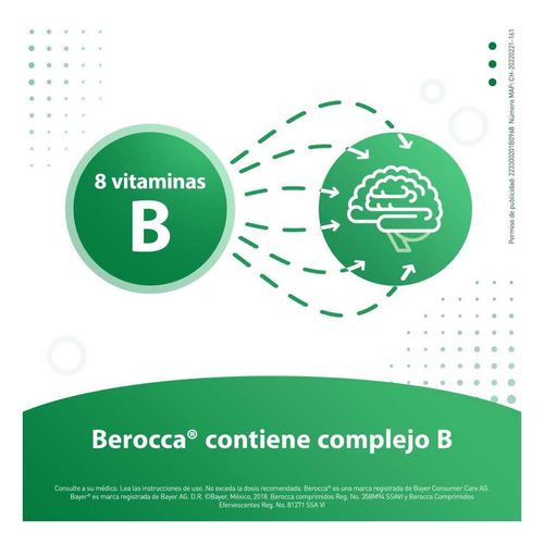 Berocca 10 Tabletas Efervescentes